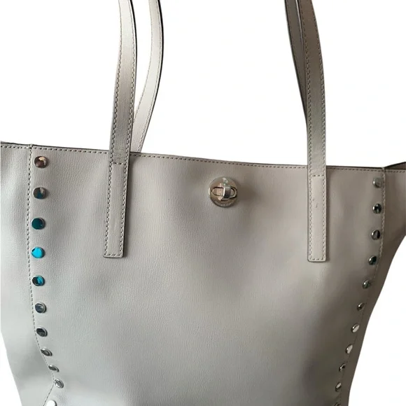Michael Kors Rivington Studded Tote Bag - Picture 2 of 4